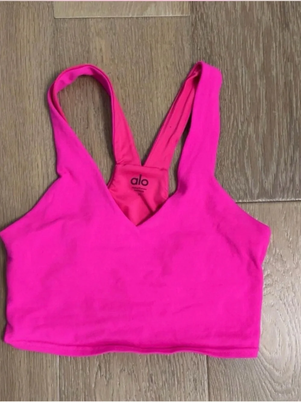 ALO Yoga Hot Pink Women's Top XXS